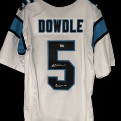 Rico Dowdle Hand-Signed Carolina Panthers Custom Jersey – Beckett Authenticated
