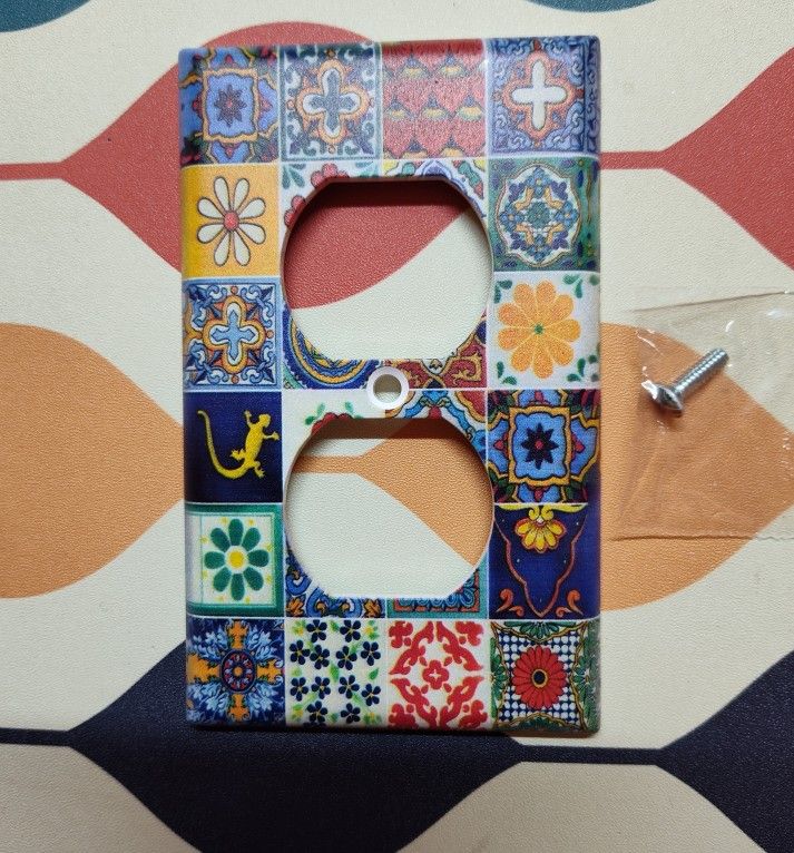 Mexican Design Outlet Cover Plate For Home Decor