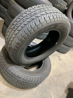 265/60/18 cooper used pair