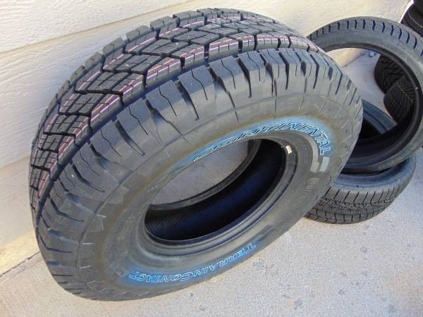 1 New 285 75 16 Continental Terrain Contact AT Tire OWL *10PLY* *2024*