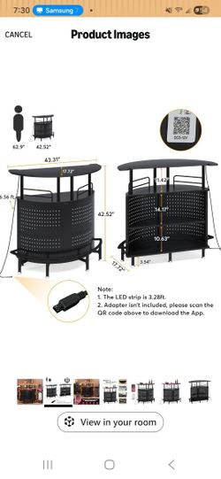 3 Tier Liquor Unit Bar And Storage