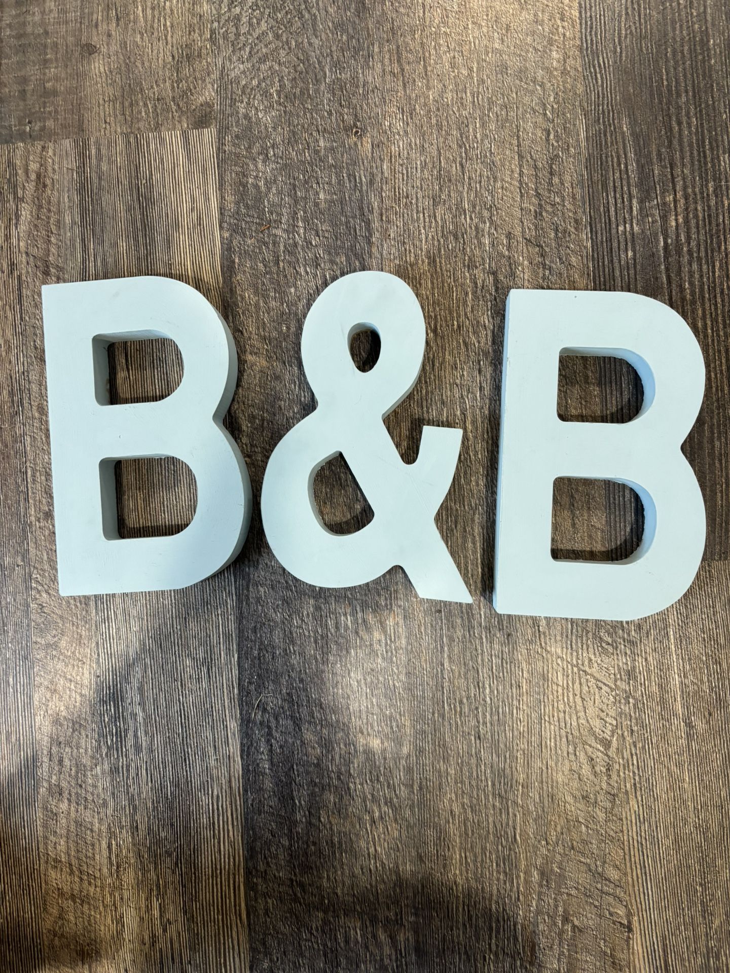 Wooden Letters