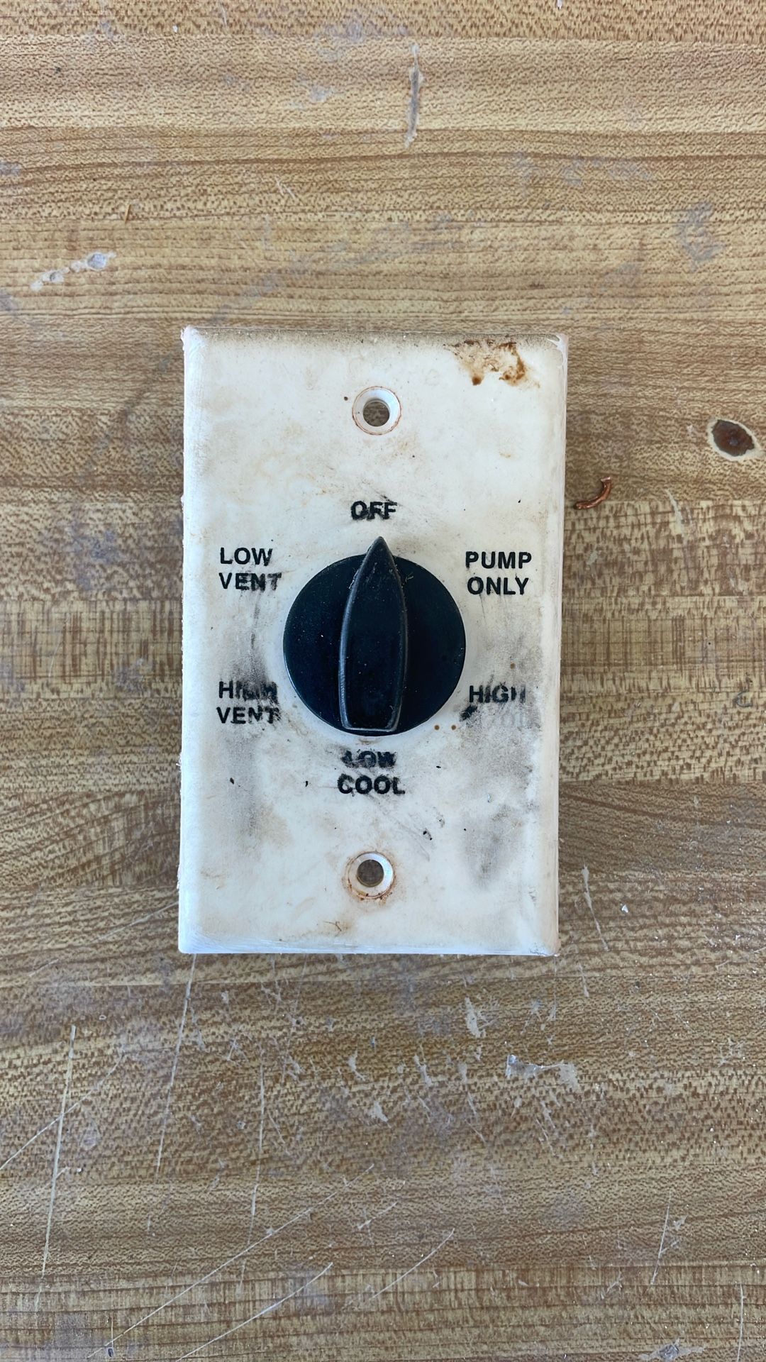 Swamp Cooler Control Switch Knob Parts
