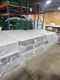 New Mattresses, Boxprings & Metal Frame All Sizes Available. Low Prices. Excellent Quality. Twin At $99. Hablamos Espanol.