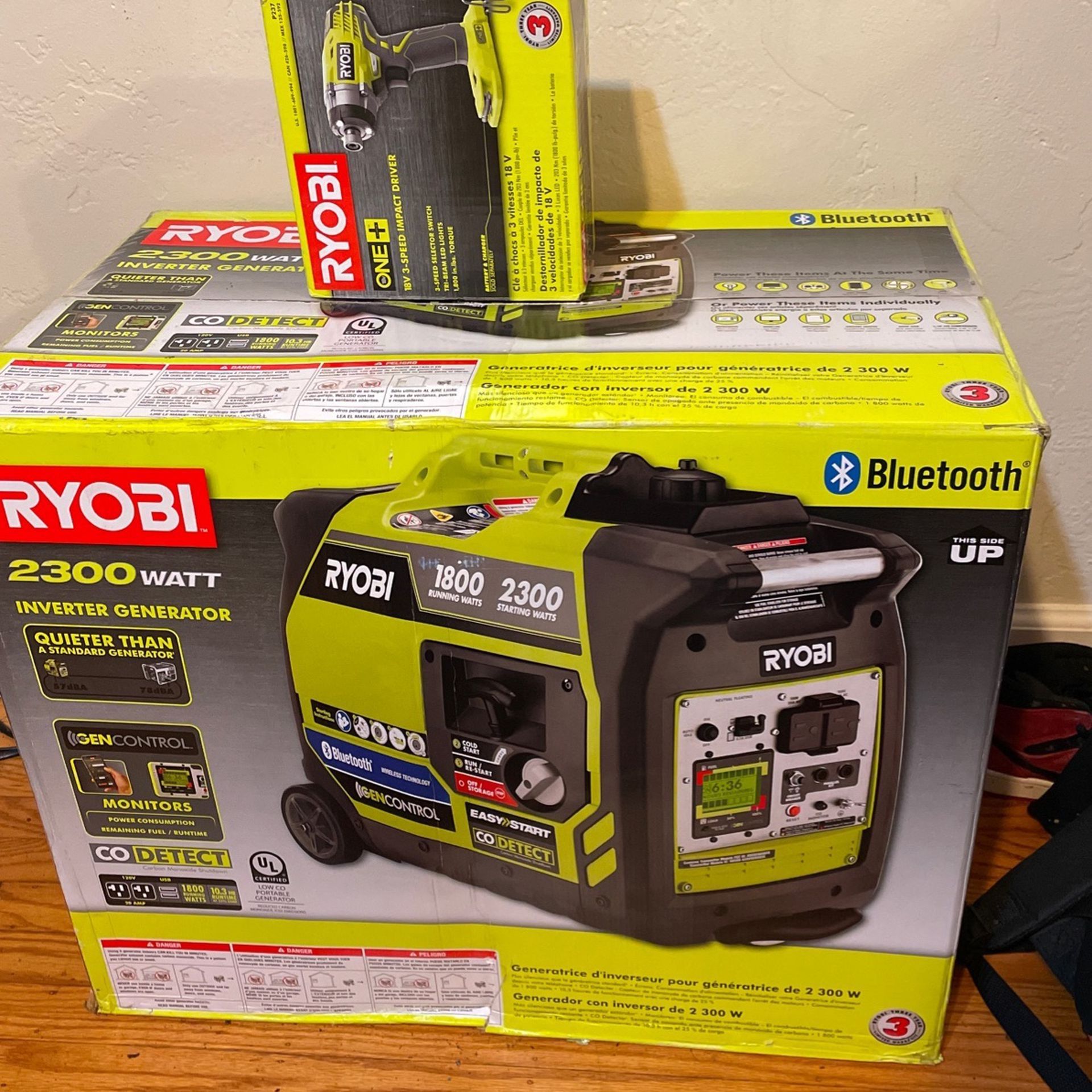 RYOBI Generator Nd RYOBI 3 Speed Impact Drill