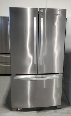 Whirlpool 3 Door Stainless Steel Refrigerator
