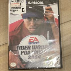 Tiger Woods PGA Tour 2004 Nintendo GameCube Still Sealed 