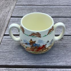 BEATRIX POTTER CHILDREN’S’ PORCELAIN MUG, NEW!! BUNNYKINS. 