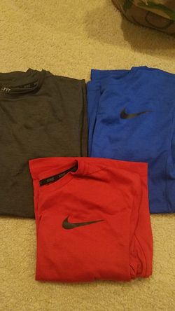 Boys size Large nike dri fit tshirts