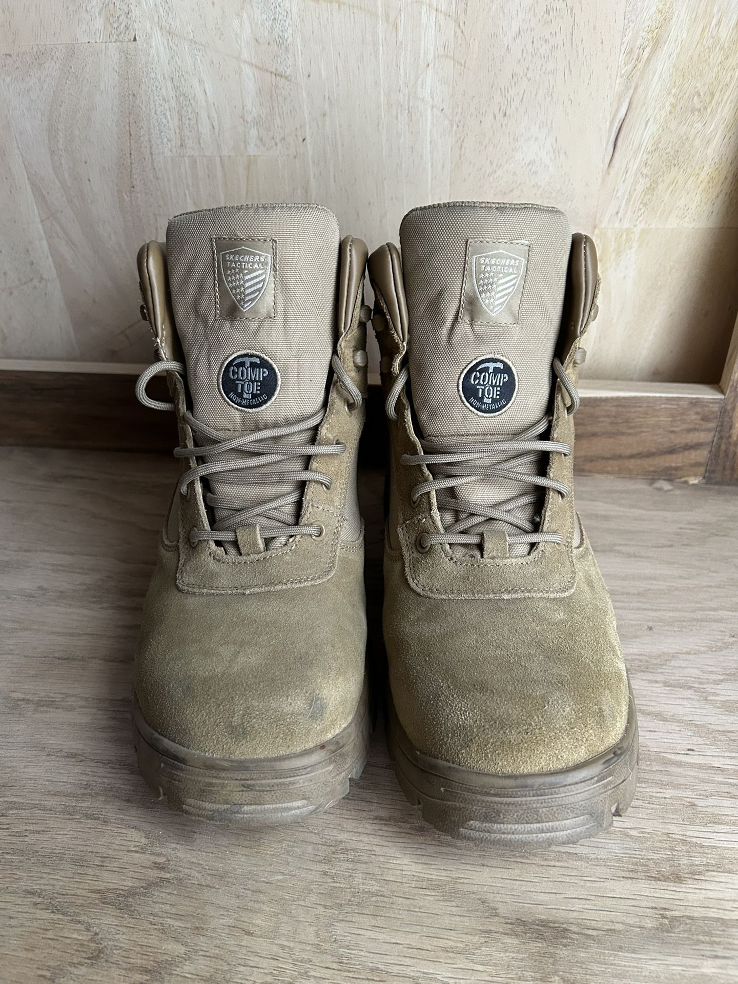 Heavy-Duty Work Boots w/ Premium Insoles – Skechers Tactical