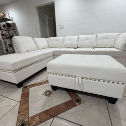 Leather Sofa NEW    
