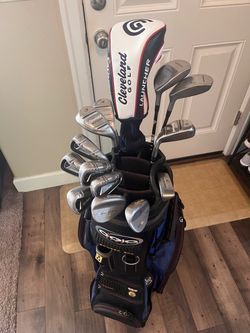 Complete Set of Men’s Golf Clubs with Ogio Cart Bag