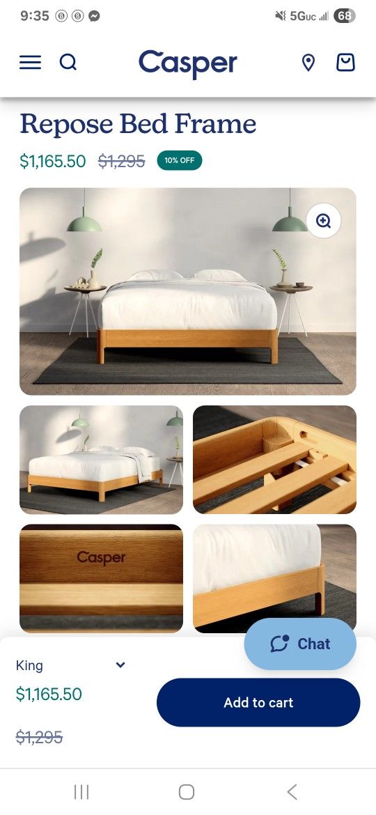 King Bed Frame