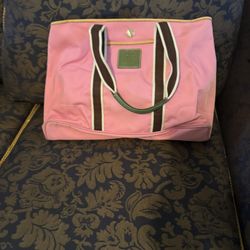 NWT Large Coach Pink Weekender Bag