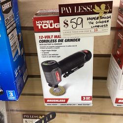 Hyper Tough 12-volt Cordless Die Grinder 