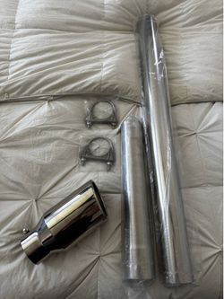 Exhaust tip and piping - never used