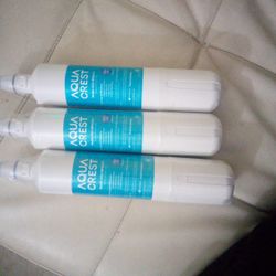 3 Brand New AQUA CREST UNDER SINK WATER FILTERS