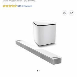 Bose sound bar with 700 subwoofer