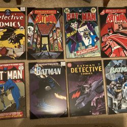 Set of 8 Batman Wooden Wall Art   