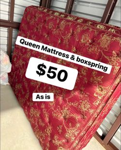 Pillow top queen mattress set