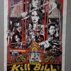 Kill Bill The Whole Bloody Affair Canvas Poster Cinema Wall Art Room Aesthetic 