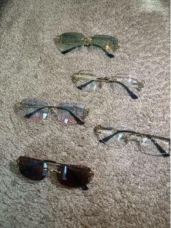 Cartier glasses 150 each no box