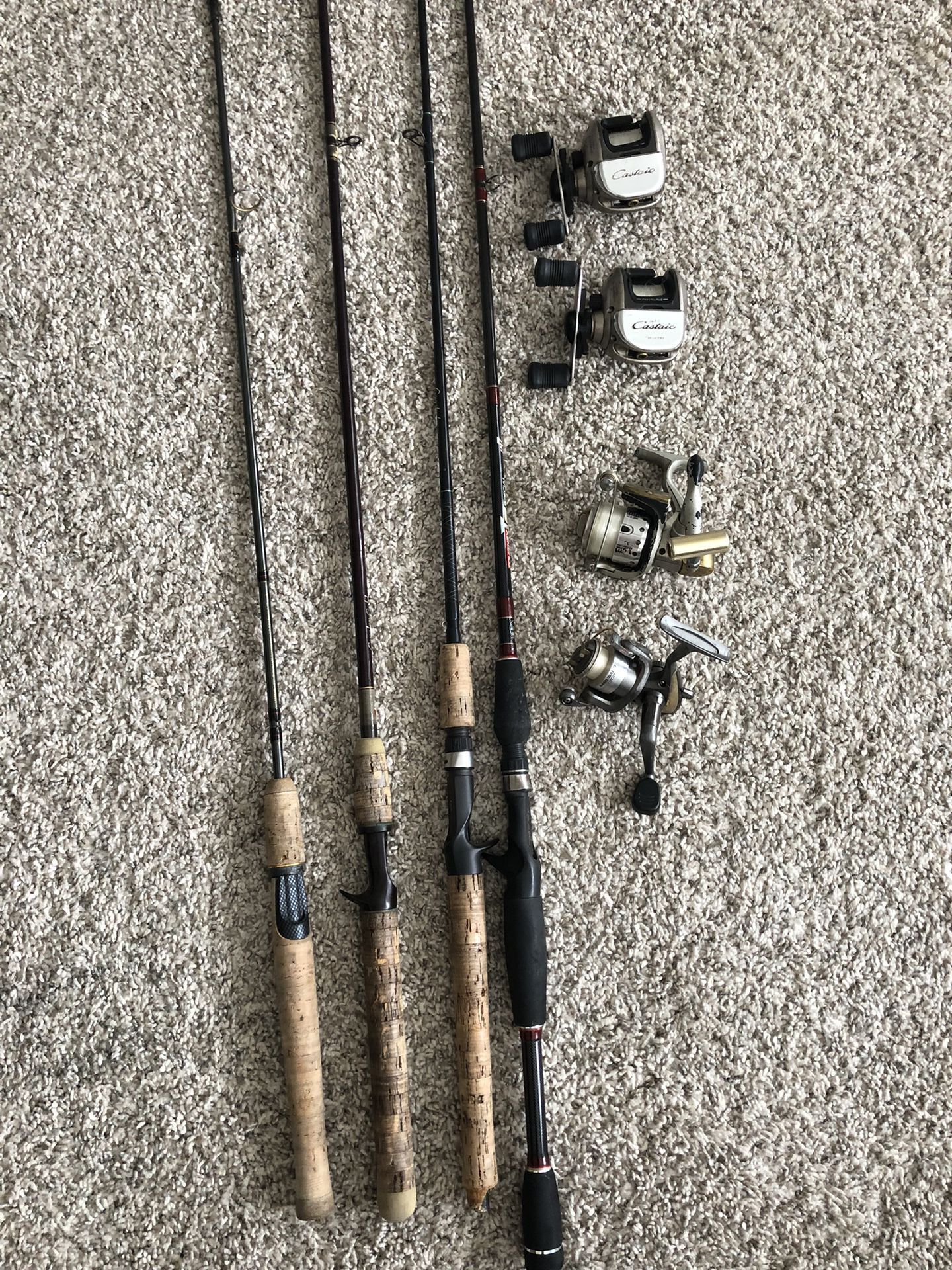 Fishing Poles And Reels!