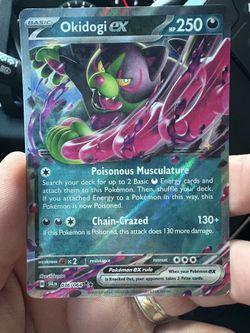Pokémon Okidogi Ex Rare 