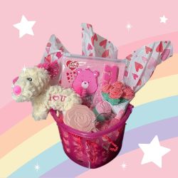 Nail Care Valentine’s Day Basket