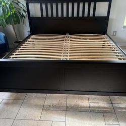 Ikea King Bed Frame /matress