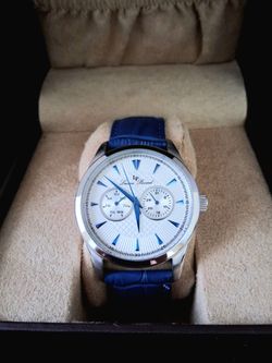 Lucien Piccard Stear LP-12671 Leather Watch IN BOX