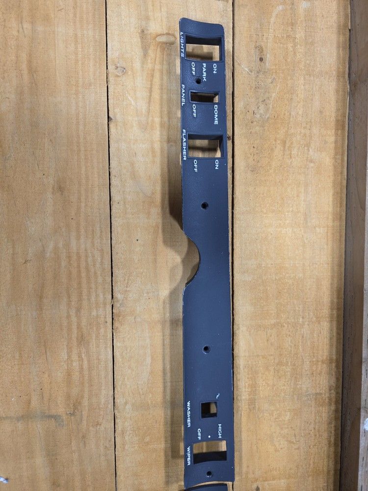 1(contact info removed) Mopar B Body Dash Insert