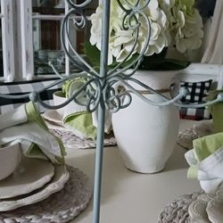 Metal Bird Jewelry Holder
