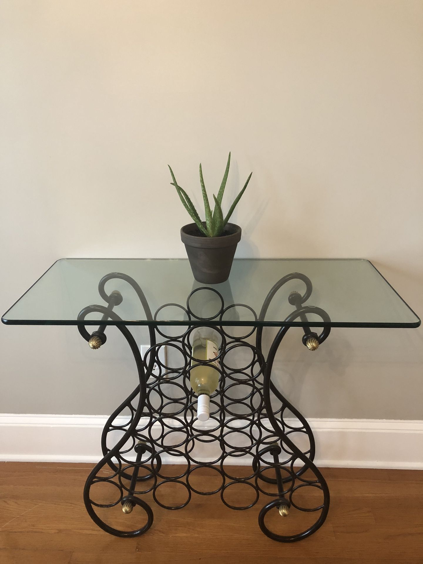 Glassdoor wine rack