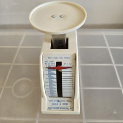 Vintage Retro Weight Watchers Mechanic Scale 