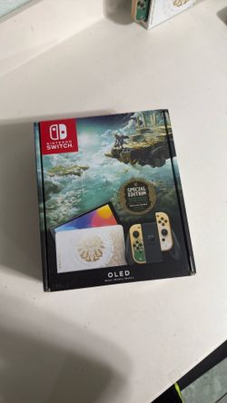 UNOPENED OLED Switch Legend Of Zelda TOTK Nintendo