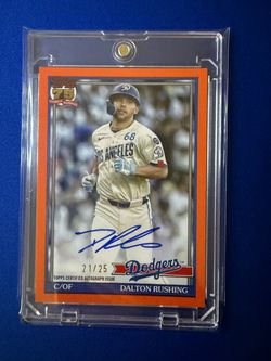 Topps Dalton Rushing Auto /25