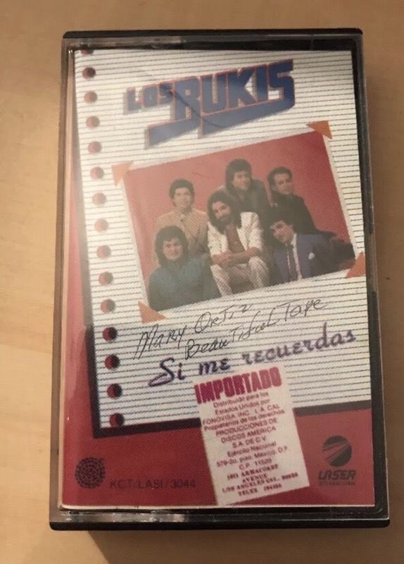 LOS BUKIS SI ME RECUERDAS CASSETTE TAPE
