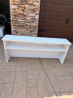 Pottery Barn Santa Fe trunk and shelf