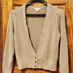Charter Club Open-Knit Scalloped-Trim Cardigan Sweater XL

Product Details
Charter Club adds sophisticated style to your wardrobe with  this open-knit