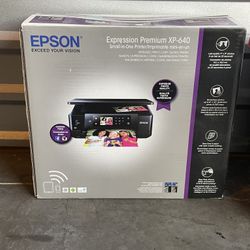 Epson Expression Premium XP-640 All-In-One Inkjet WiFi Printer