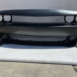 Dodge Challenger Front Bumper Hellcat Style Parts 