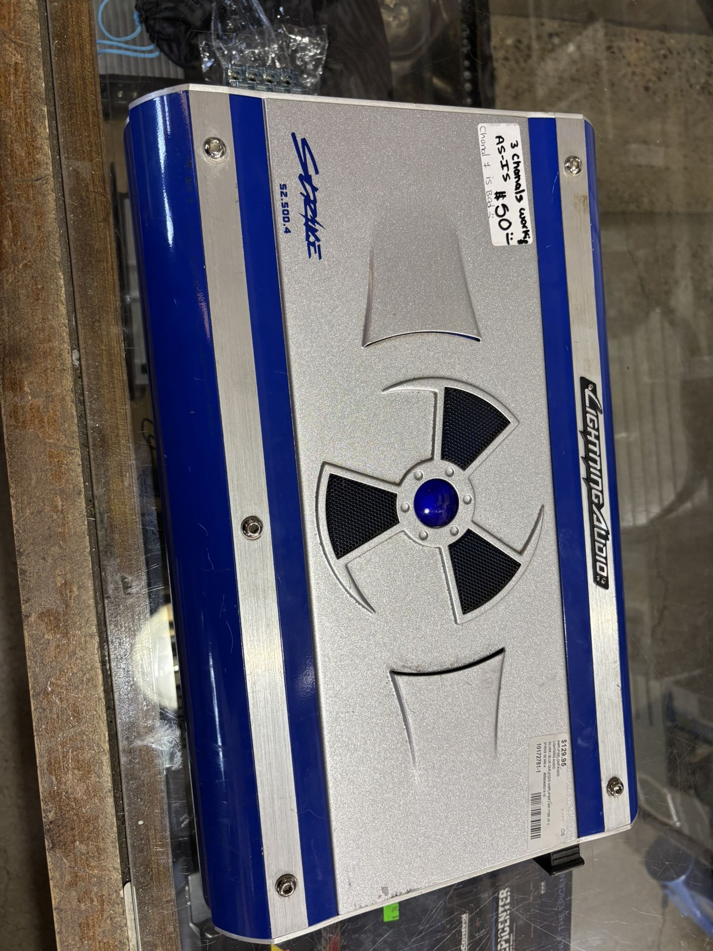 Lightning Audio Strike SZ.500.4 Car Audio Amplifier