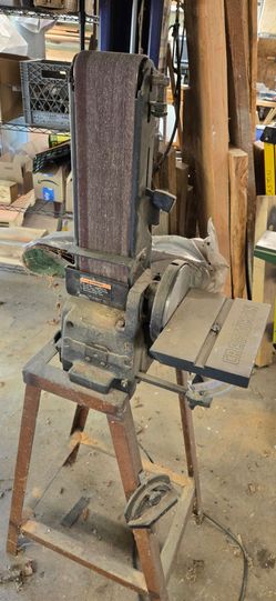 Craftsman 2/3 horsepower belt disc sander