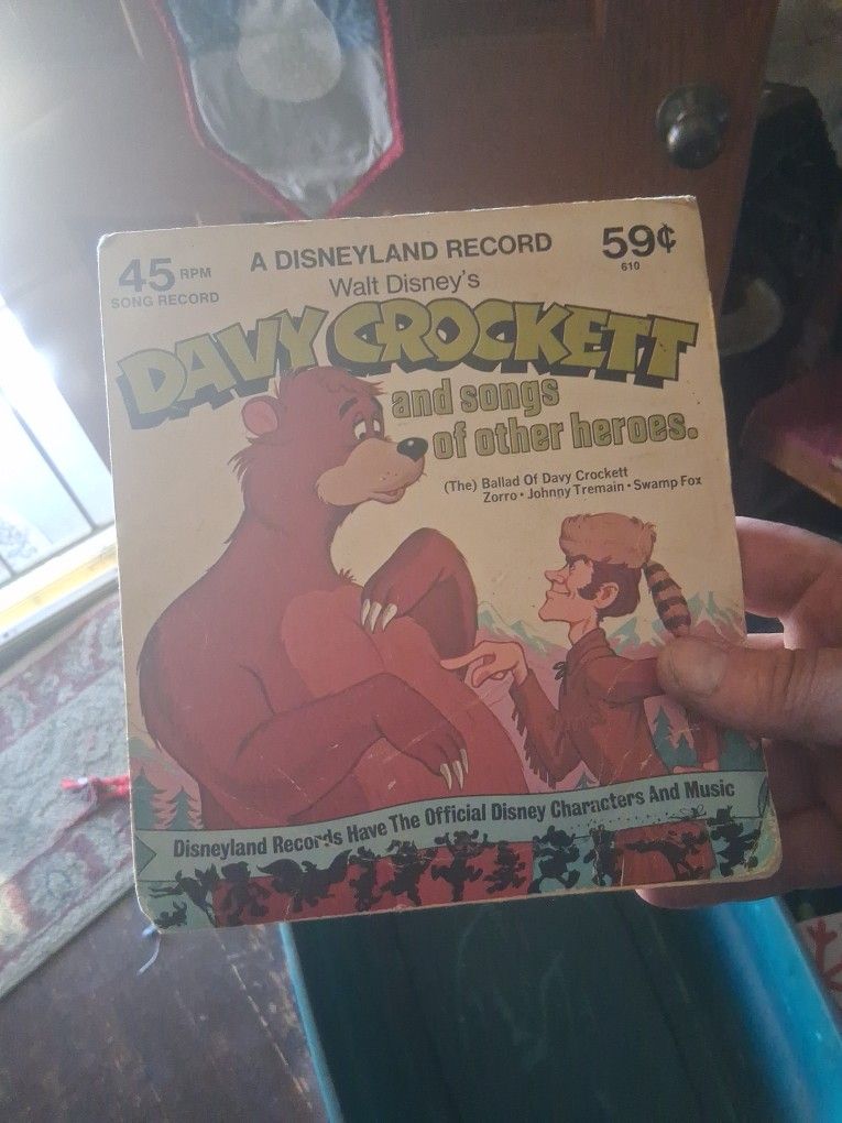 Original Disney Davy Crockett 45