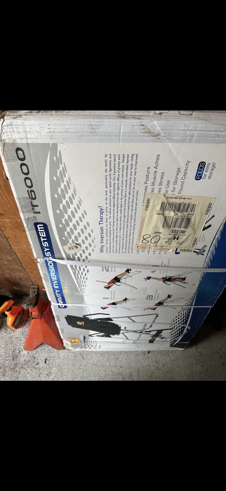 Body Max   Gravity Inversion Table   **In Box**