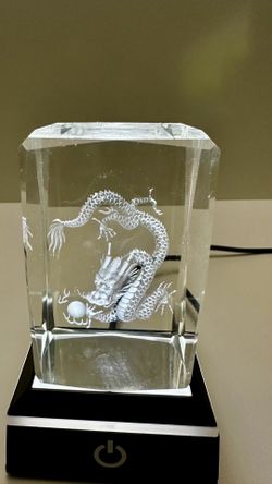 Crystal Dragon Ornament