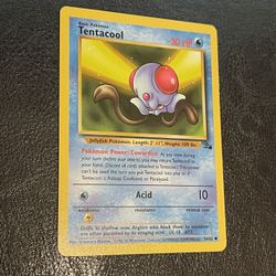 Tentacool (1999) Pokémon card 56/62 