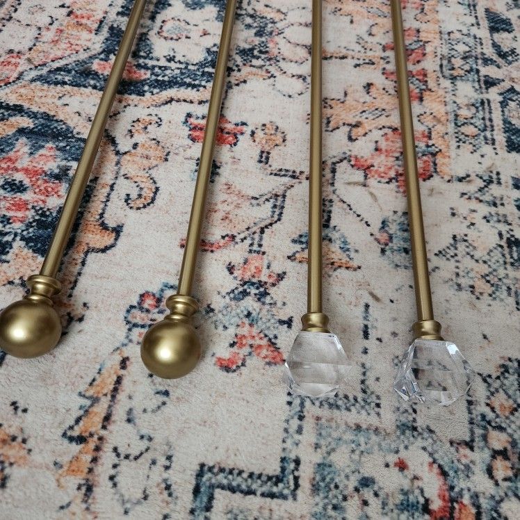 Curtains Rods - 2 Sets