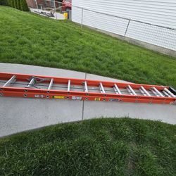 24'  Foot Extension  Ladder Fiberglass 